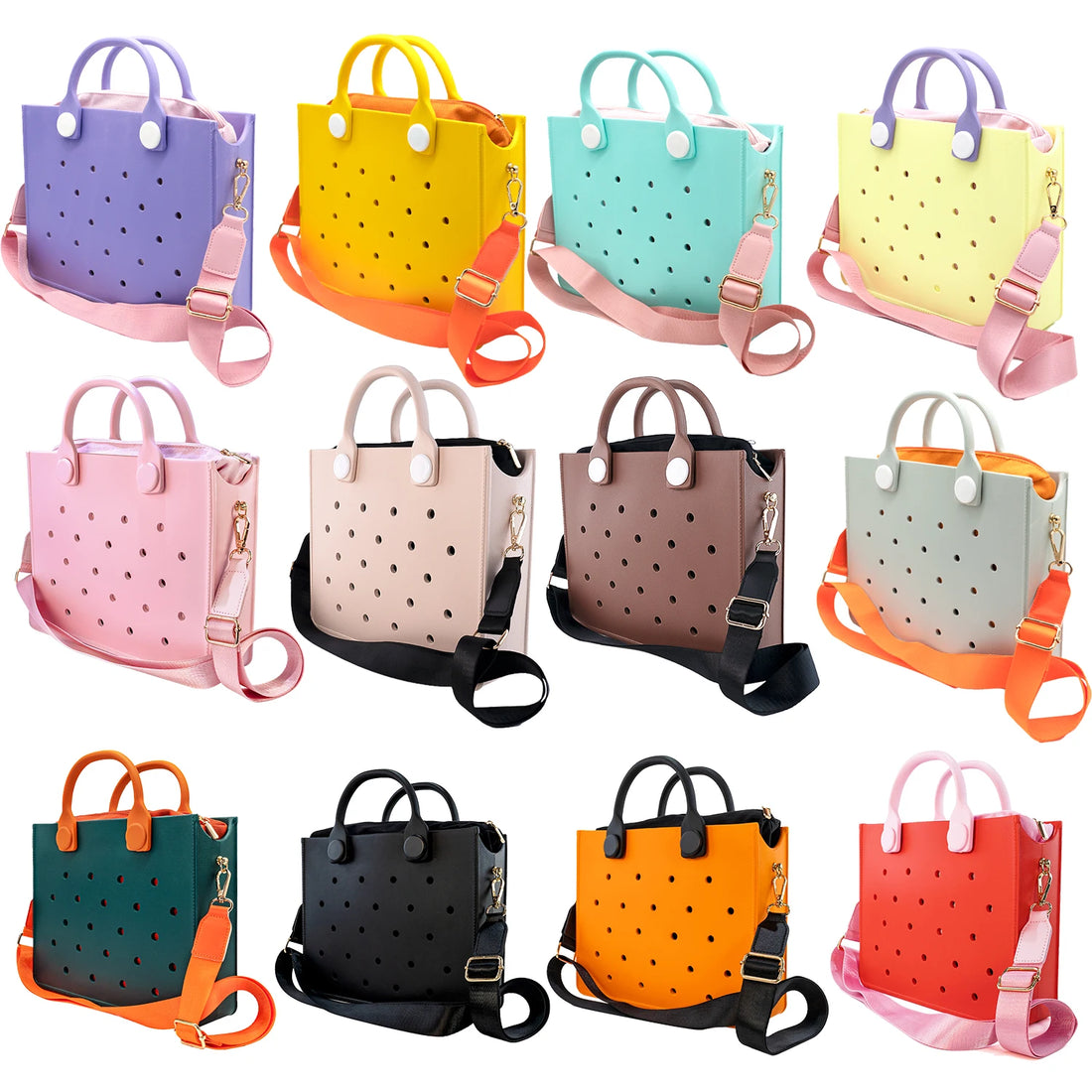 Soft Rubber Tote Bag