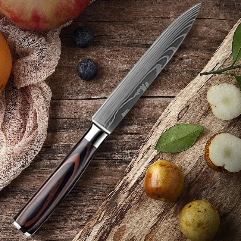 Stainless Steel Kitchen Knives Set