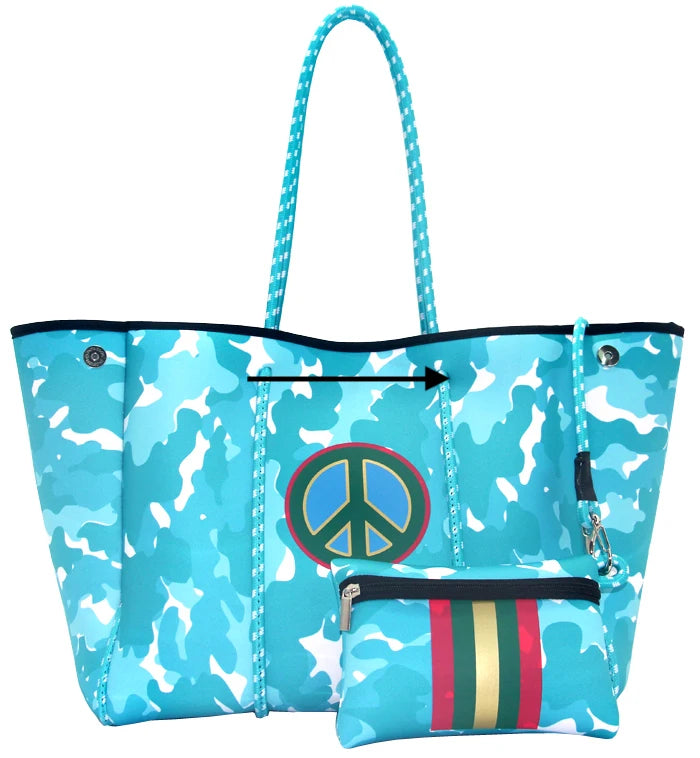 Tote Bags For Gym  With Small Purse Handbag