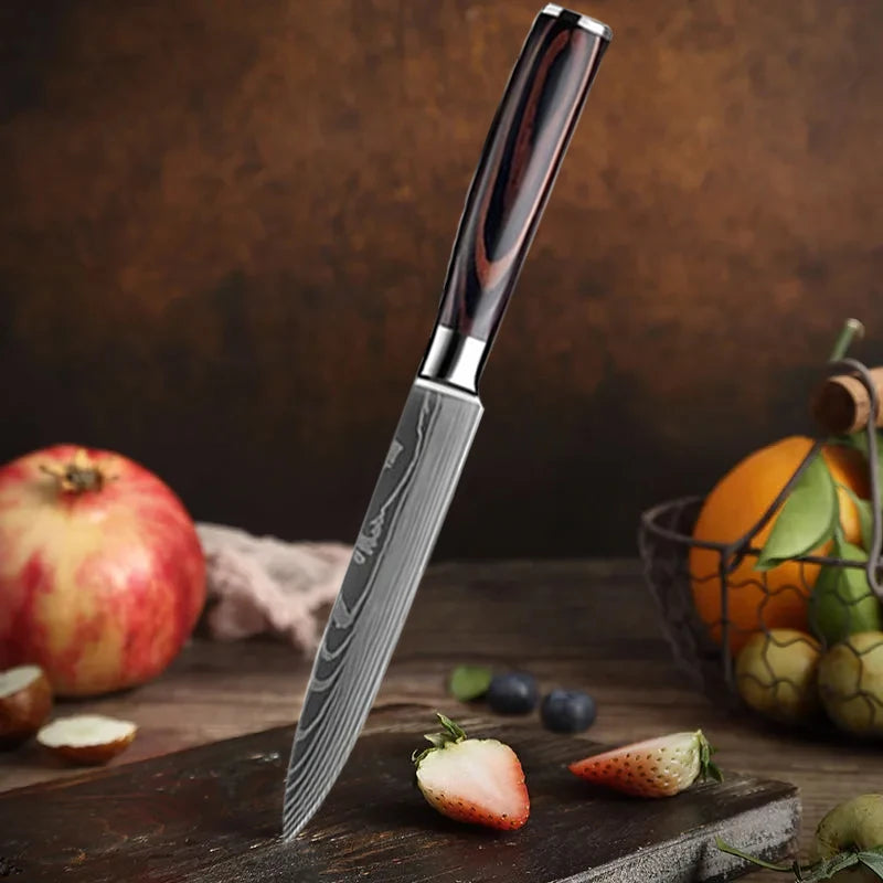 Stainless Steel Kitchen Knives Set