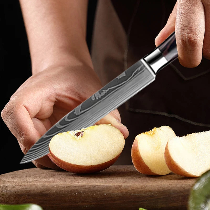 Stainless Steel Kitchen Knives Set