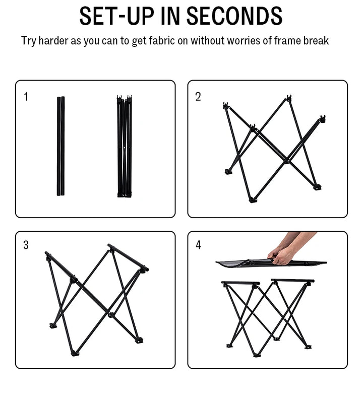 iCoolDown™ Portable Folding Table Setup  image 