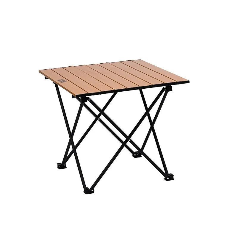 iCoolDown™ Portable Folding Table image brown-small