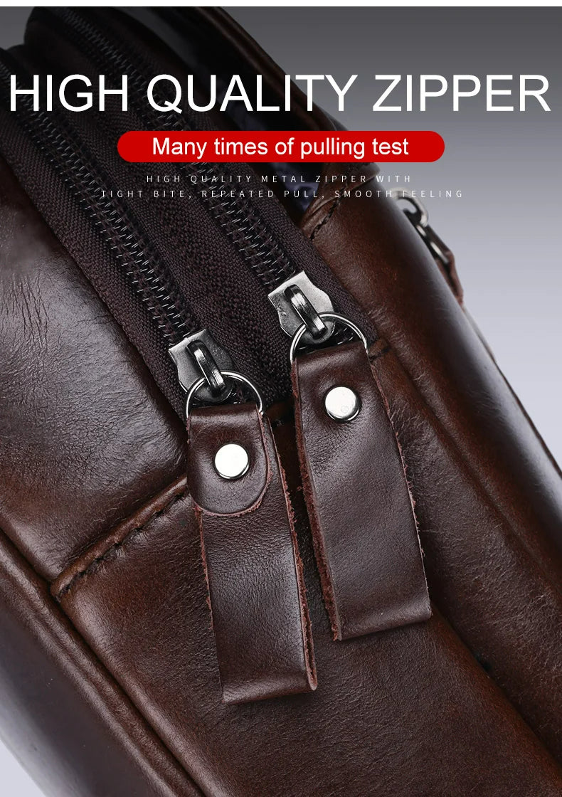 iCoolDown™ Men's Leather Chest Bag