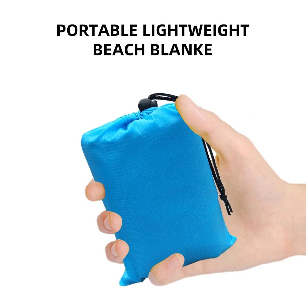 iCoolDown™ Waterproof Pocket Beach Blanket and Beach Mat - iCoolDown