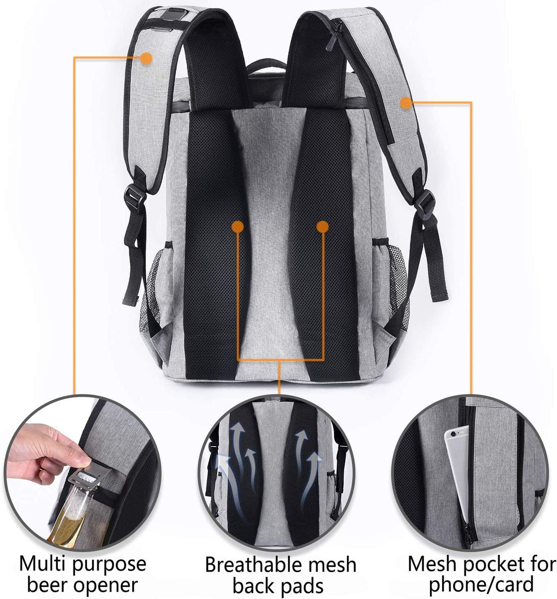 Leakproof Insulated Waterproof Backpack Cooler Bag - iCoolDown