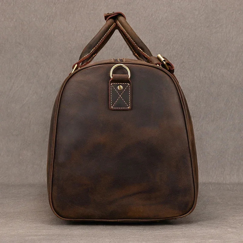 iCoolDown™ Vintage Leather Travel Shoe Bag