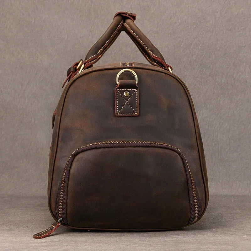 iCoolDown™ Vintage Leather Travel Shoe Bag